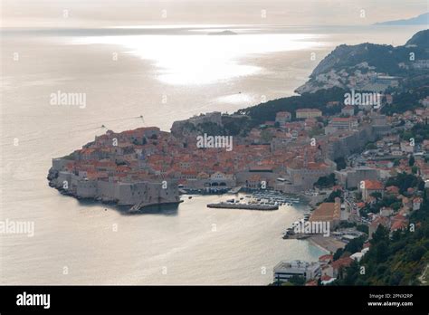 Dubrovnik Cable Car Sunset Hi Res Stock Photography And Images Alamy