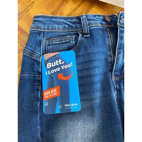 Wax Jean Jeans Butt I Love You Wax Jean Denim 7 Nwt Poshmark