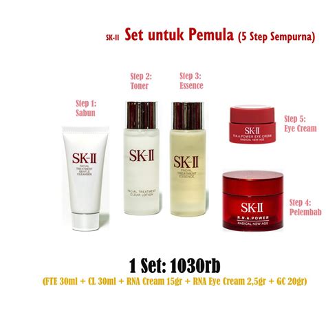 Jual Sk Ii Basic Complete Set Sk Welcome Kit Gc Gr Cl Ml