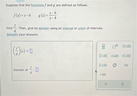 [solved] Suppose That The Functions F And G Are Defined As Follows F X