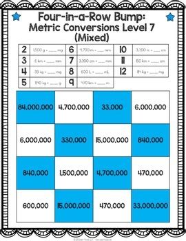 Metric Measurement Conversions: Metric Conversions Games {4.MD.1}