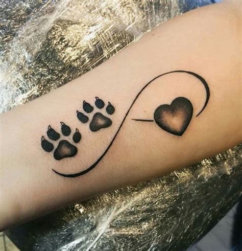 The Cutest Paw Print Tattoos Ever Page The Paws Infinity