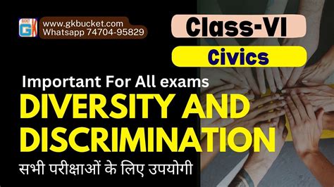 Ncert Class Diversity And Discrimination Upsc Civil Service Ncert