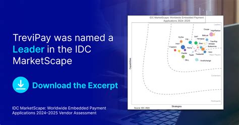 Elevate Embedded Payments With Insights From The Idc Marketscape Trevipay