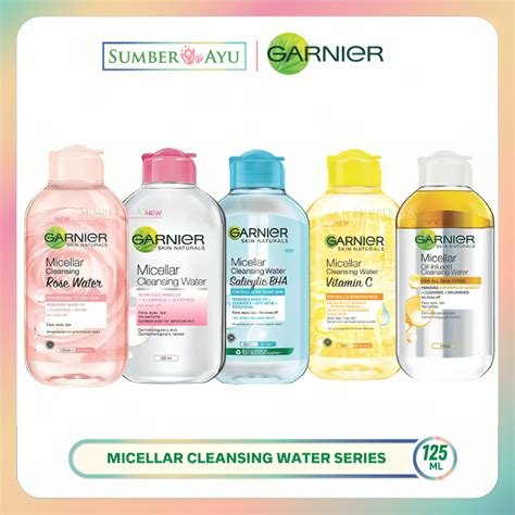 Jual Garnier Micellar Cleansing Water 125 Ml Shopee Indonesia