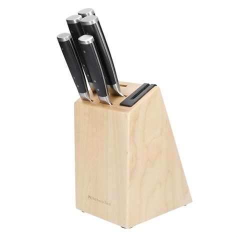 KitchenAid Gourmet 5 Piece Knife Block Set DX282 Nisbets