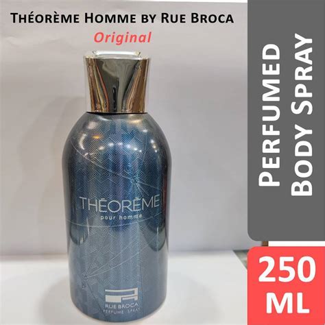 Theoreme Pour Homme Rue Broca For Men Perfumed Body Spray Ml Leyjao Pk