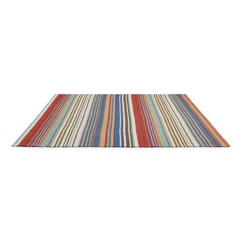 Brink Campman Harlequin Vloerkleed Spectro Stripes Sedonia Rust