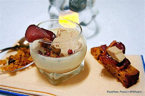 Recette De Verrine Panna Cotta Au Foie Gras Pain D Pices Et Magret De