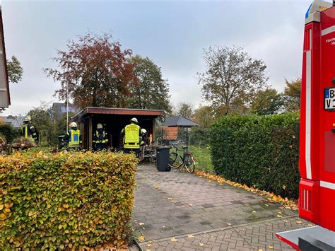 Einsatz Feuer Klein Freiw Feuerwehr Vreden