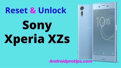 How To Reset Unlock Sony Xperia XZs YouTube