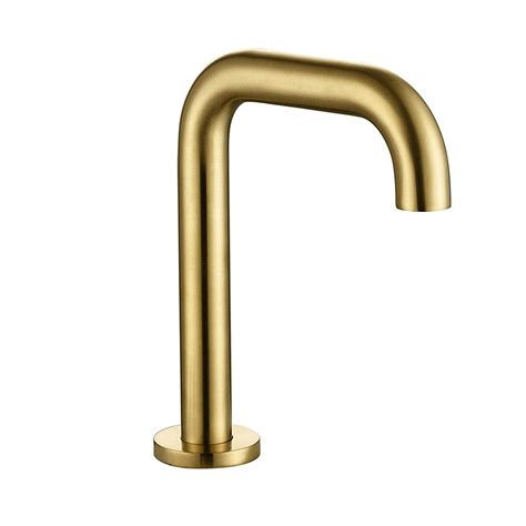 Bathselect Commercial Pristine Brushed Gold Motion Sensor Faucet Online