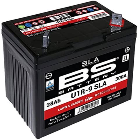 Batterie tracteur tondeuse U1R 9 12V 28Ah 300A Pyrénées Batteries