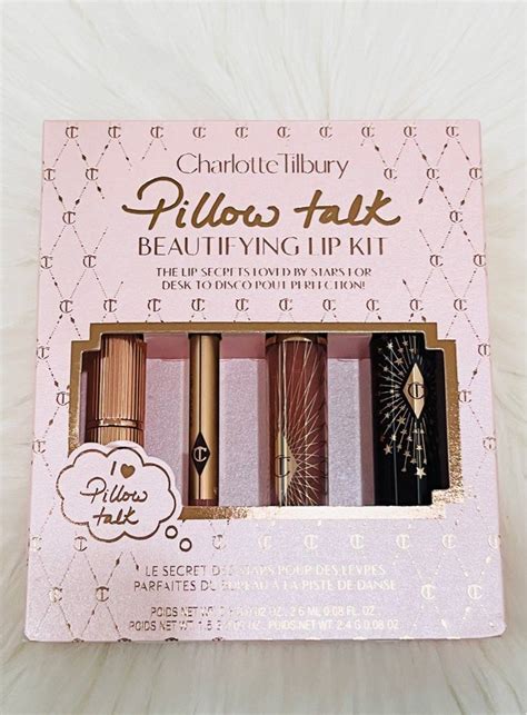 Charlotte Tilbury Pillow Talk Beautifying Lip Kit Beauty Personal