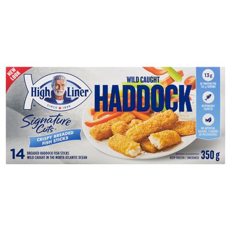 High Liner Frozen Signature Crispy Haddock Fish Sticks 350 g Voilà