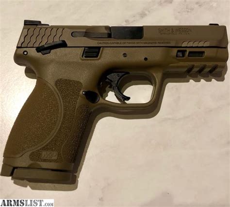 ARMSLIST For Sale Smith Wesson M P 9mm Compact 2 0 FDE NIB