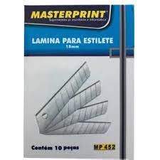 Kit L Mina Para Estilete Mm Caixa Unidades Masterprint