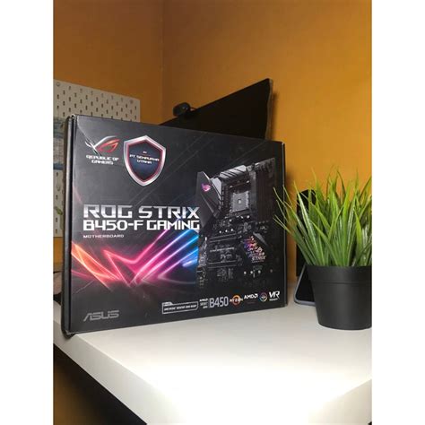 Jual Asus Rog Strix B450f Gaming Motherboard Shopee Indonesia