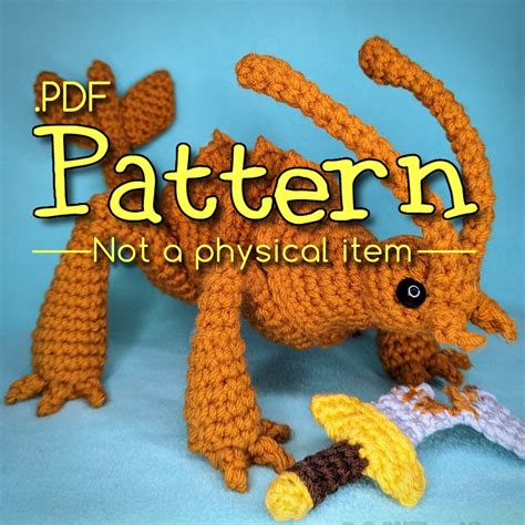 Rust Monster Crochet Amigurumi Pattern Etsy