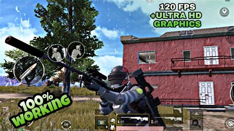 ULTRA HD 120 FPS Graphics On Pubg Mobile FOR ALL ANDROID DEVICES 100