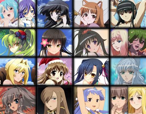 Waifu Tower On Twitter Rt Waifuwaifus 4x4 Of My Favorite Best Girls Of 2008 For Me