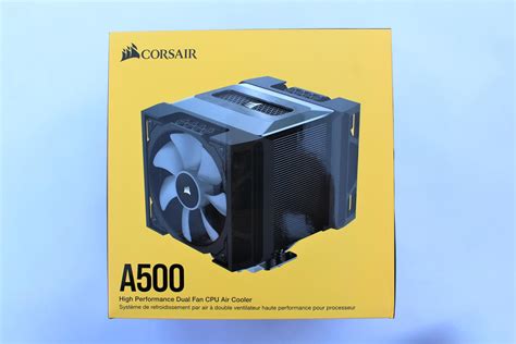 Corsair A500 Dual Fan CPU Air Cooler Review PC TeK REVIEWS