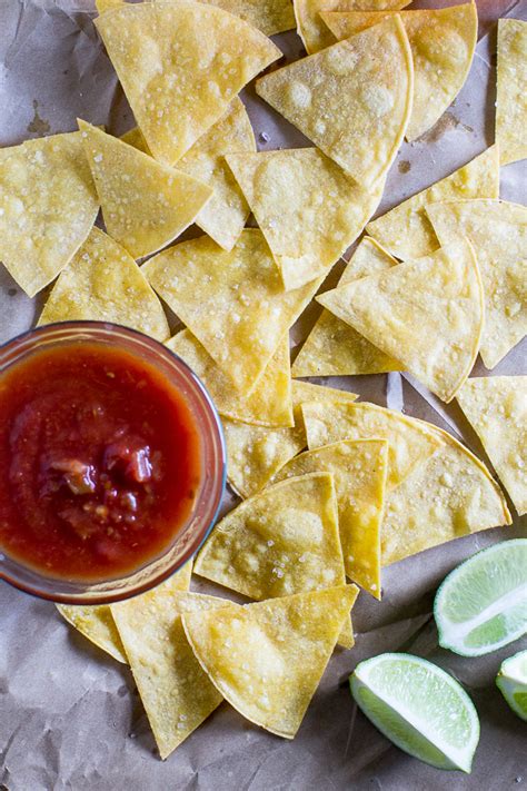 Homemade Tortilla Chips Recipe Culinary Hill