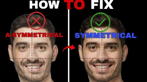 How To Fix Asymmetrical Uneven Face Naturally [hindi] Youtube