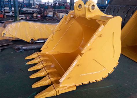 Wheeled Extension Cat336 Excavator V Ditching Bucket With 6 Teeth