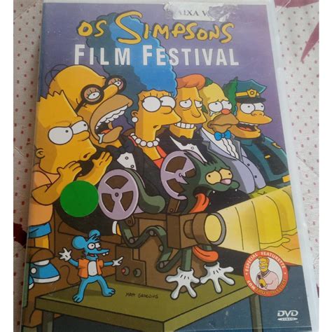Os Simpsons Completo Dublado - Dvd- desenho- Os Simpsons - Film Festival-dublado | Shopee Brasil