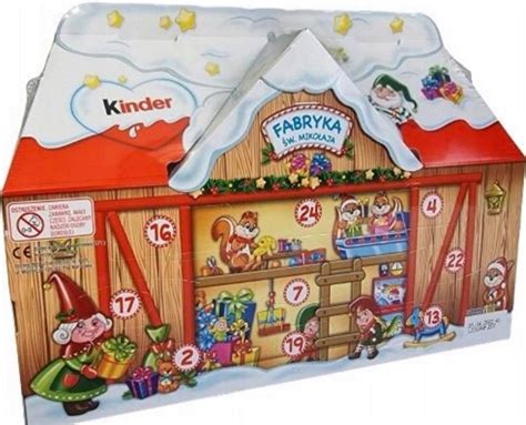 Kalendarz Adwentowy Kinder Mix Domek Ferrero