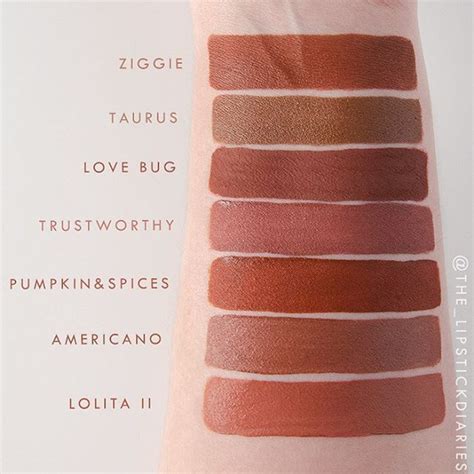 A Few Comparisons With Colourpopcosmetics Matte X Lippie Stix Ziggie