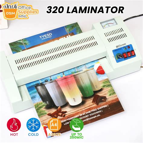 Laminator 320 A3 Size Hot And Cold Heavy Duty Laminating Machine