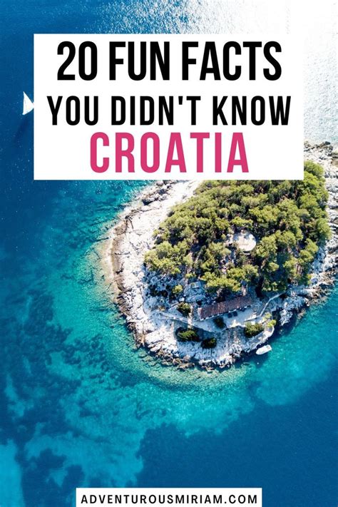 Fun Facts About Croatia That You Didnt Know Balkans Travel Fun