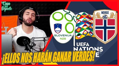 Eslovenia Vs Noruega Pron Stico Uefa Nations League Nations