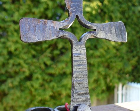 Cross Blacksmith Forged Etsy