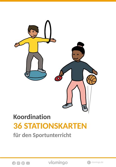 Koordination 36 Übungskarten für den Sportunterricht