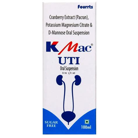 K Mac Uti Sugar Free Oral Suspension Uses Side Effects Price