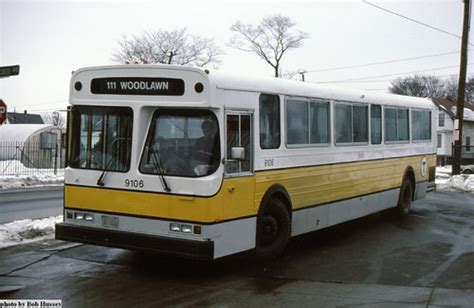 Mbta Flyer D901 Bus 9106 At Woodlawn Bob Hussey Photo Ck4049 Flickr