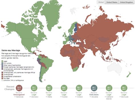 World Map Of Gay Rights United States Map