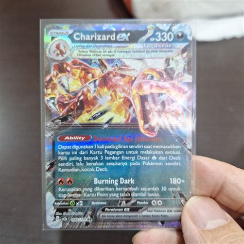 Jual Pokemon Tcg Indonesia Charizard Ex Sv3s 098170 Rr Kota Tangerang Sentra Helm Indonesia