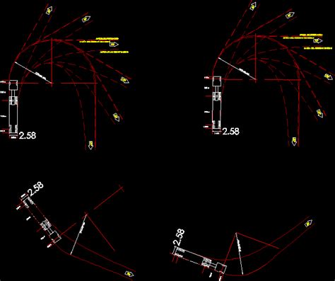 Cad Blocks Vehicle Turning Circles At Katherine Cavanaugh Blog