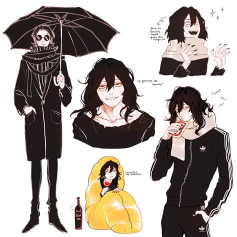 Character Aizawa Shouta Hero My Hero Academia Eraserhead Boku No