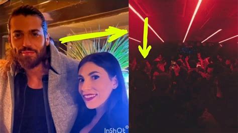 Can Yaman Caught At Night Club With This Girl Last Night In Roma Youtube