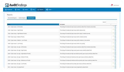 Reporting Audit Issue Management Software