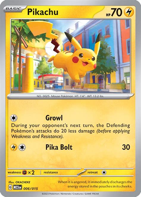 Pikachu Mcdonalds Match Battle 2023 006015 International Tcg