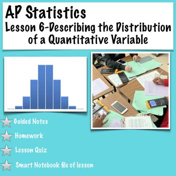 AP Statistics Describing Quantitative Data Using Numbers By Stats With