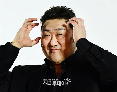 포토 마동석 아내 예정화에게 감사 인사 스타투데이