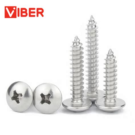 M3 M4 M5 M6 304 316 Stainless Steel Truss Head Self Tapping Screw