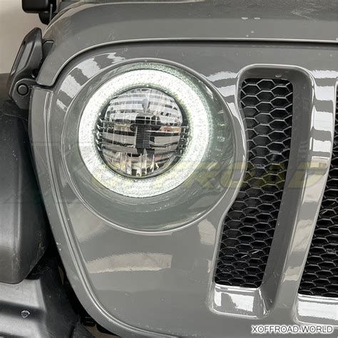 Kit De Faros De Negro Jeep Wrangler Jl Jeep Gladiator Jt Serie